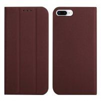 Magnetska flip futrola pro iPhone 7 Plus / 8 Plus - smeđi