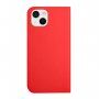 Magnetska flip futrola pro iPhone 13 - crveno