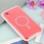 Silikonska maska sa MagSafe pro iPhone X / XS - koraljni