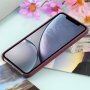 Silikonska maska sa MagSafe pro iPhone XR - boja vina