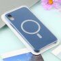Silikonska maska sa MagSafe pro iPhone XR - plavi