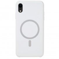 Silikonska maska sa MagSafe pro iPhone XR - bijeli