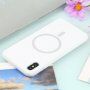 Silikonska maska sa MagSafe pro iPhone XR - bijeli