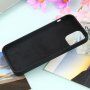 Silikonska maska sa MagSafe pro iPhone 11 Pro Max - crni