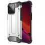 Super otporna "Armor" maskica za iPhone 13 Pro Max - srebrni