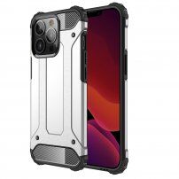 Super otporna "Armor" maskica za iPhone 13 Pro Max - srebrni