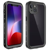 Super izdržljivoa futrola s zaštitom od 360 ° za iPhone 13 - crno
