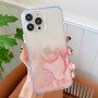 Mramorna maskica otporna na ogrebotine za iPhone 13 Pro - ružičasti