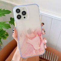 Mramorna maskica otporna na ogrebotine za iPhone 13 Pro - ružičasti