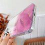 Mramorna maskica otporna na ogrebotine za iPhone 13 Pro - ružičasti