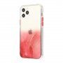 Mramorna maskica otporna na ogrebotine za iPhone 12 mini - crveni