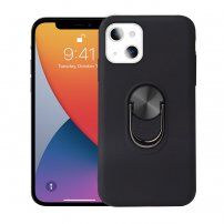 Maska sa funkcijom stalka i magnetskim držačem pro iPhone 13 mini - crni