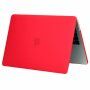 Mat prozirni poklopac za MacBook Pro 15" (A1707 / A1990) - crveni