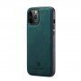 DG.MING 2u1 maska s odjeljivim magnetičnim novčanikom pro iPhone 12 Pro Max - zeleni