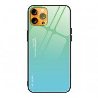 maskica sa staklenom stražnjom stranom za iPhone 13 Pro - zelenoazurni