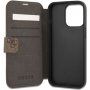 Guess 4G Metal Logo flip futrola pro iPhone 13 Pro - smeđi