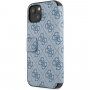 Guess 4G Metal Logo flip futrola pro iPhone 13 - plavo