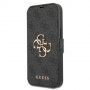 Guess 4G Metal Logo flip futrola pro iPhone 13 Pro - sivo