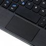 Futrola sa tipkovnicom, touchpadom i prostorom za Apple Pencil za iPad mini 6 / mini 7 - crno