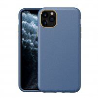 Maska otporna na udarce sa teksturom kože pro iPhone 11 Pro - plavi