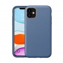 Maska otporna na udarce sa teksturom kože pro iPhone 11 - plavi