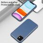 Maska otporna na udarce sa teksturom kože pro iPhone 11 - plavi
