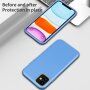Maska otporna na udarce sa teksturom kože pro iPhone 11 - Svijetloplav