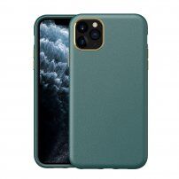 Maska otporna na udarce sa teksturom kože pro iPhone 11 Pro Max - zeleni