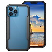 Otporna metalna Armor maska pro iPhone 13 Pro Max - crni