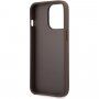 Guess 4G Printed Stripe maskica za iPhone 13 Pro - smeđi
