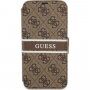 Guess 4G Printed Stripe flip futrola pro iPhone 13 Pro Max - smeđi