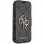Guess 4G Metal Logo flip futrola pro iPhone 13 mini - sivo