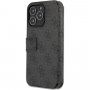 Guess 4G Metal Logo flip futrola pro iPhone 13 Pro Max - sivo