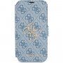 Guess 4G Metal Logo flip futrola pro iPhone 13 mini - plavo