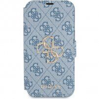 Guess 4G Metal Logo flip futrola pro iPhone 13 Pro Max - plavo