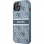 Guess 4G Printed Stripe maskica za iPhone 13 - plavi
