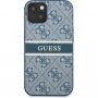Guess 4G Printed Stripe maskica za iPhone 13 - plavi