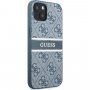 Guess 4G Printed Stripe maskica za iPhone 13 - plavi