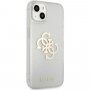 Guess Big 4G Full Glitter maskica za iPhone 13 - proziran
