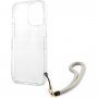 Guess Marble Stripe maska pro iPhone 13 Pro Max - sivi