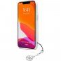 Guess 4G Grey Stripe maska pro iPhone 13 Pro Max - sivi