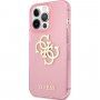 Guess Big 4G Full Glitter maskica za iPhone 13 Pro Max - ružičasti