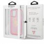 Guess Big 4G Full Glitter maskica za iPhone 13 Pro Max - ružičasti