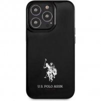 U.S. Polo Horses Logo maska pro iPhone 13 Pro Max - crni