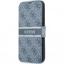 Guess 4G Printed Stripe flip futrola pro iPhone 13 mini - plavo