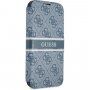 Guess 4G Printed Stripe flip futrola pro iPhone 13 Pro Max - plavo