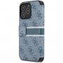 Guess 4G Printed Stripe flip futrola pro iPhone 13 Pro Max - plavo