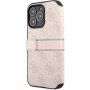 Guess 4G Printed Stripe flip futrola pro iPhone 13 Pro - ružičasto