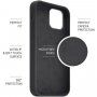 FIXED Flow silikonska maska pro iPhone 13 Pro - crni