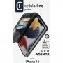 Cellularline Book Agenda 2 flip futrola pro iPhone 13 - crno